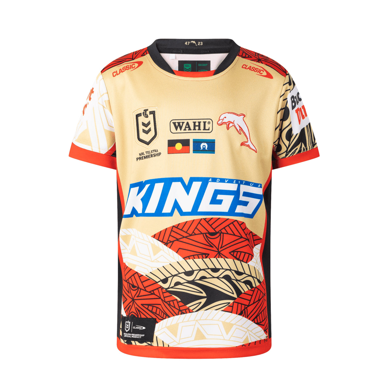 2025 Dolphins NRL Indigenous Jersey - Youth