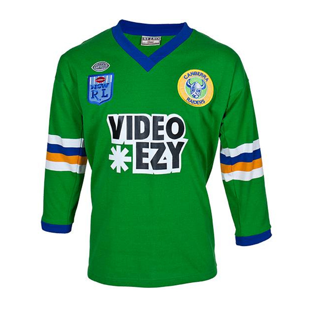 1990 Canberra Raiders Retro Jersey – Mens