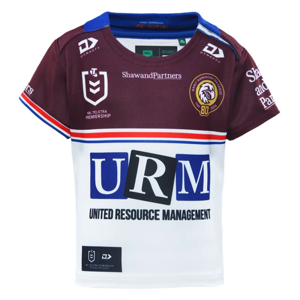 2026 Manly Sea Eagles TODDLER Home Jersey Set