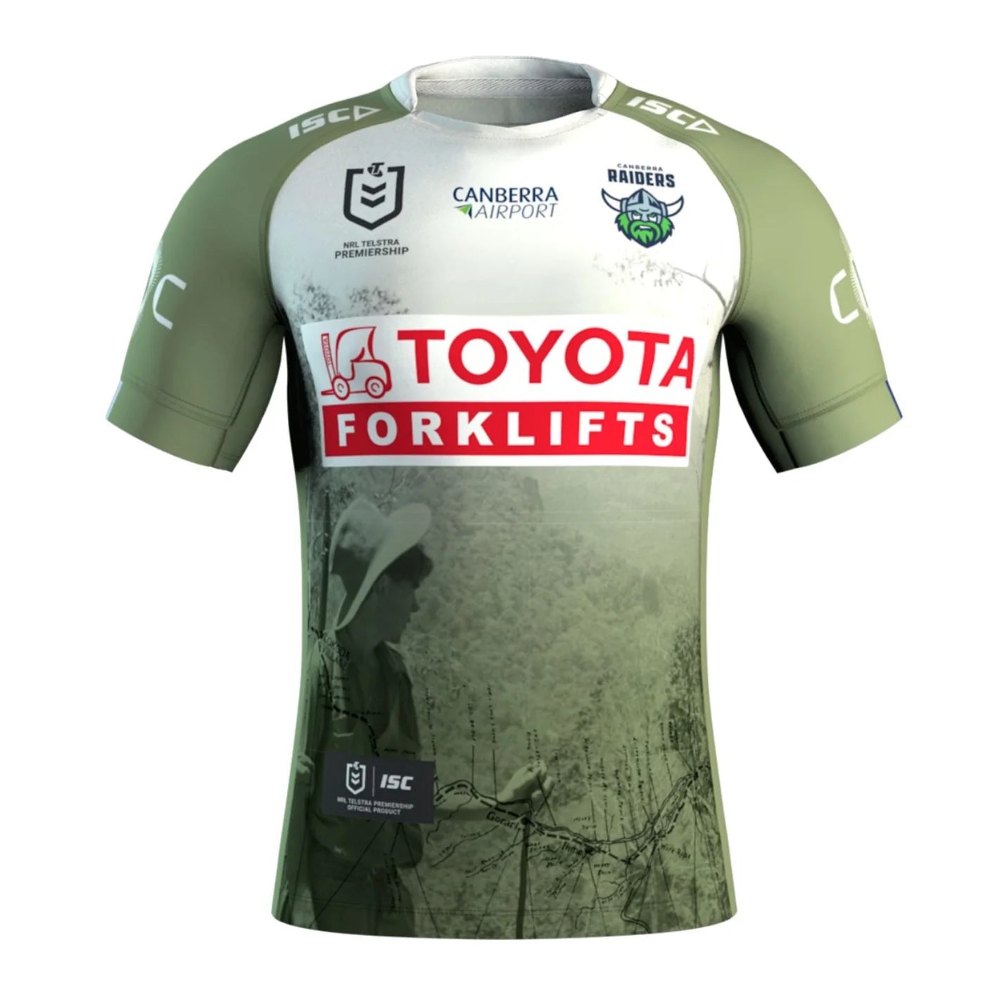 2025 Canberra Raiders NRL ANZAC Jersey - Mens