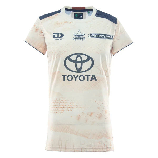 2026 North QLD Cowboys ADULTS Coaches Tee Sand