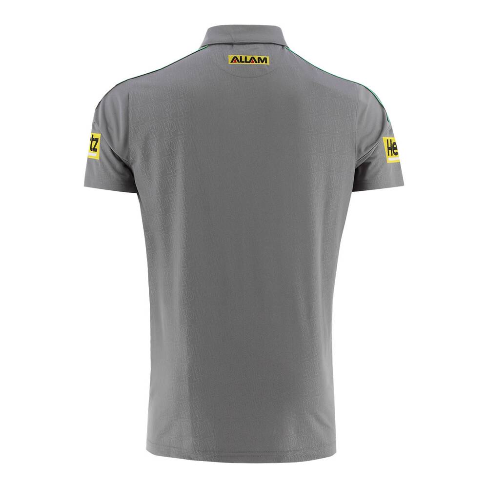 2026 Penrith Panthers ADULTS Media Polo Grey