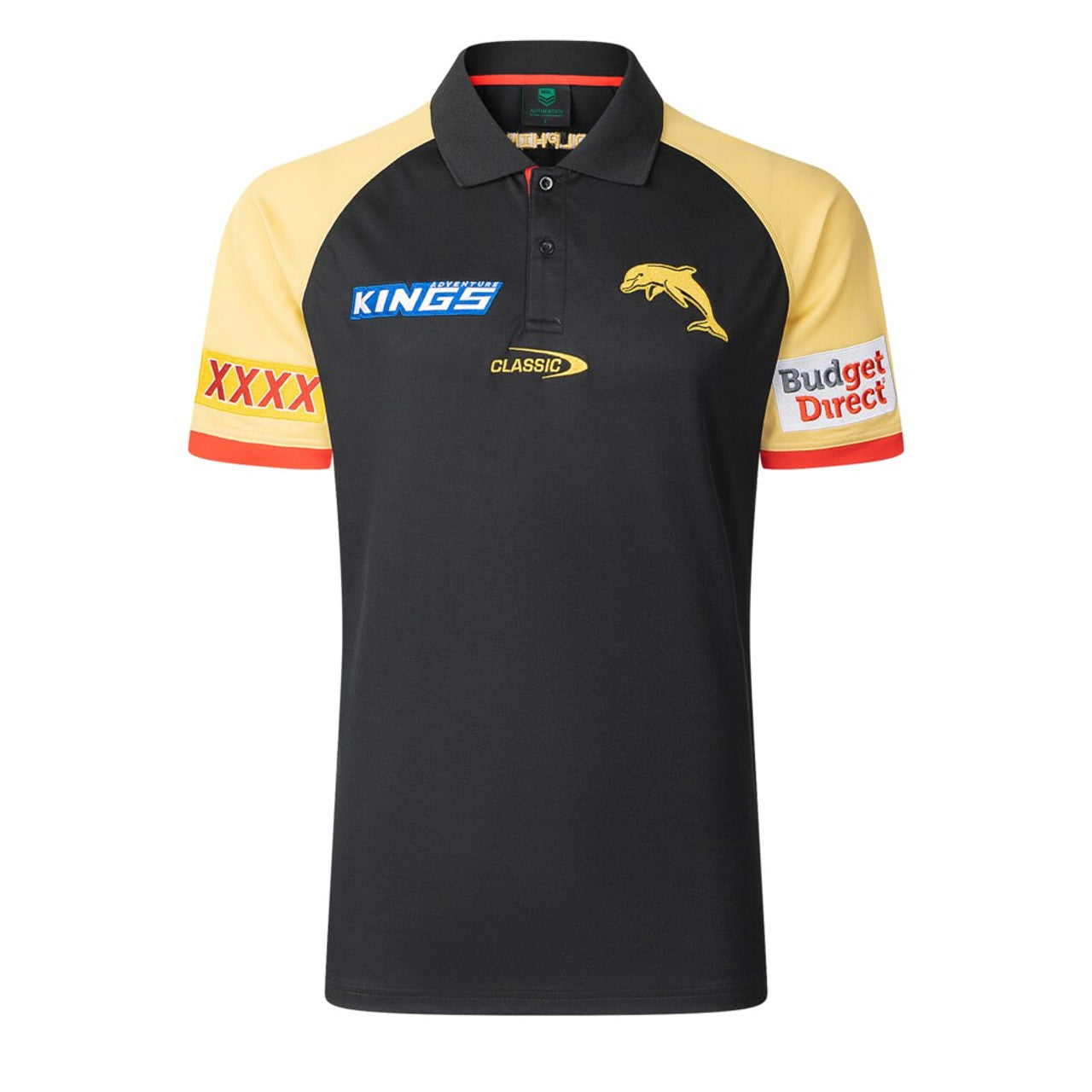 2025 Dolphins NRL Players Polo - Mens