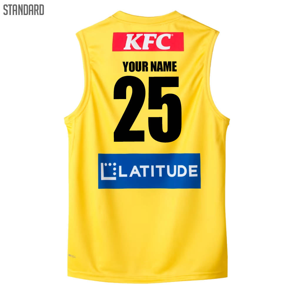 2025 Richmond Tigers AFL Clash Guernsey - Mens