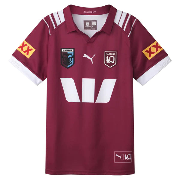 2025 Queensland Maroons NRL State of Origin Jersey - Mens