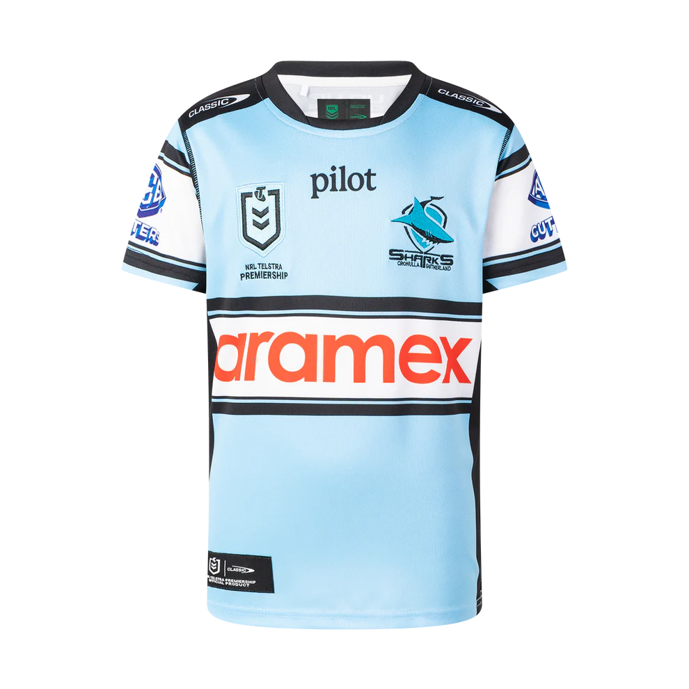 2026 Cronulla Sharks TODDLER Home Jersey set
