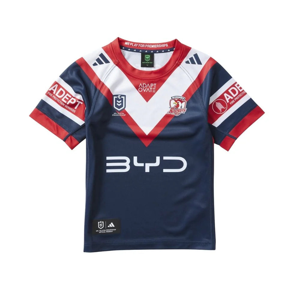 2026 Sydney Roosters NRL Home Jersey - Kids