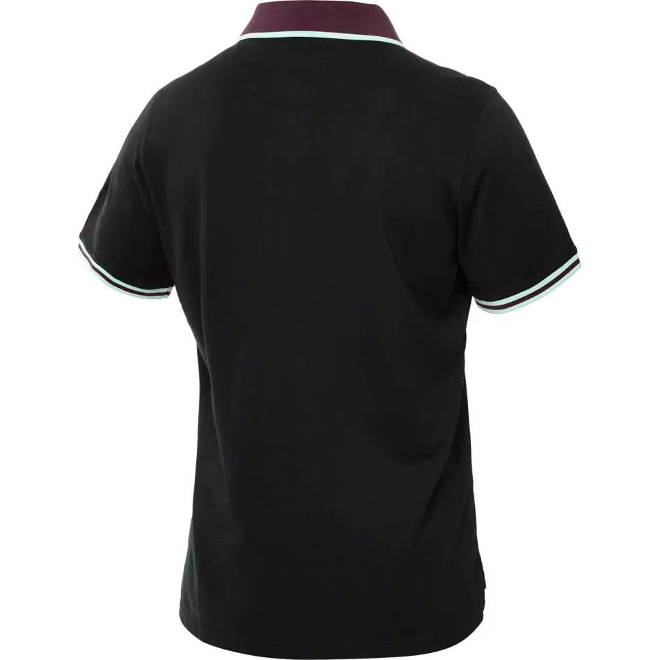 2025 Brisbane Broncos NRL Black Team Polo - Mens