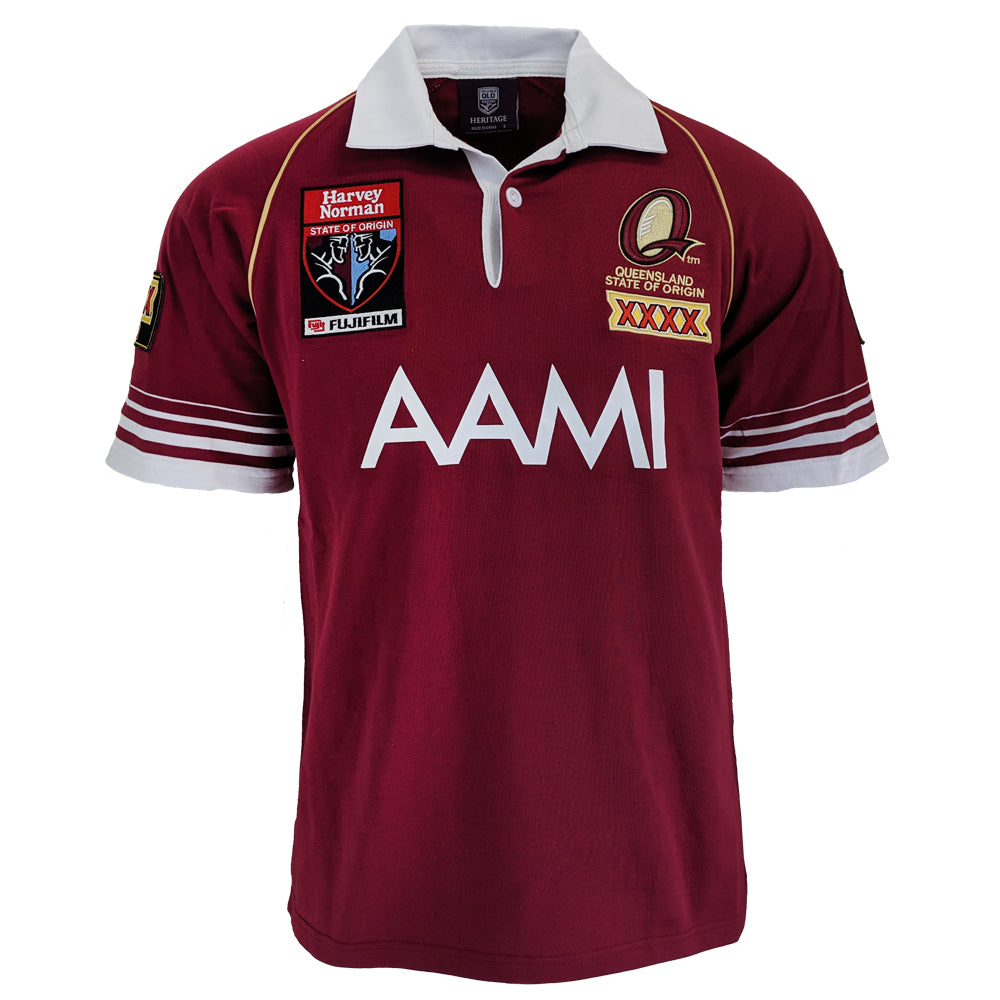 2006 Queensland Maroons Retro Jersey - Mens