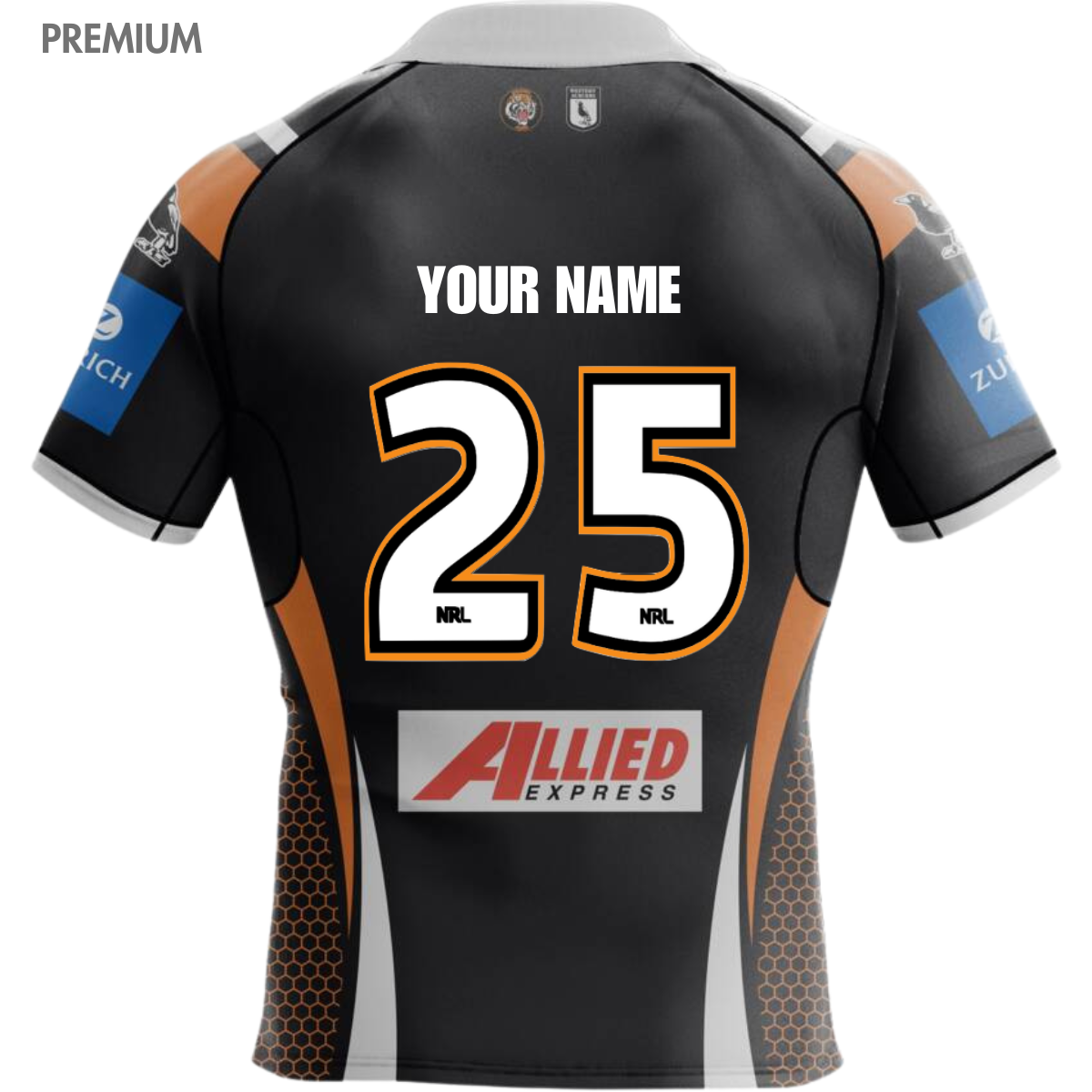 2025 Wests Tigers NRL Home Jersey - Youth