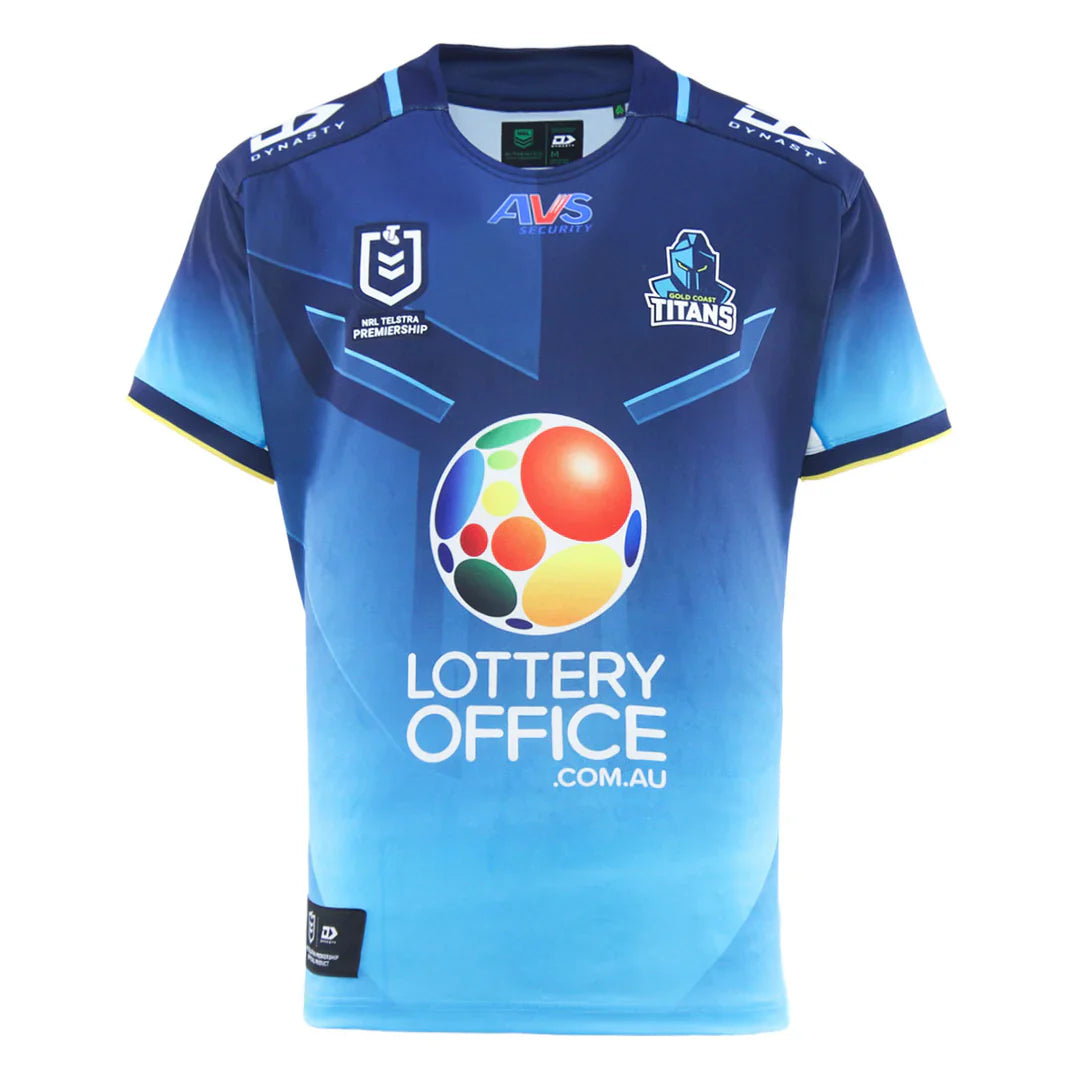 2025 Gold Coast Titans NRL Home Jersey - Mens