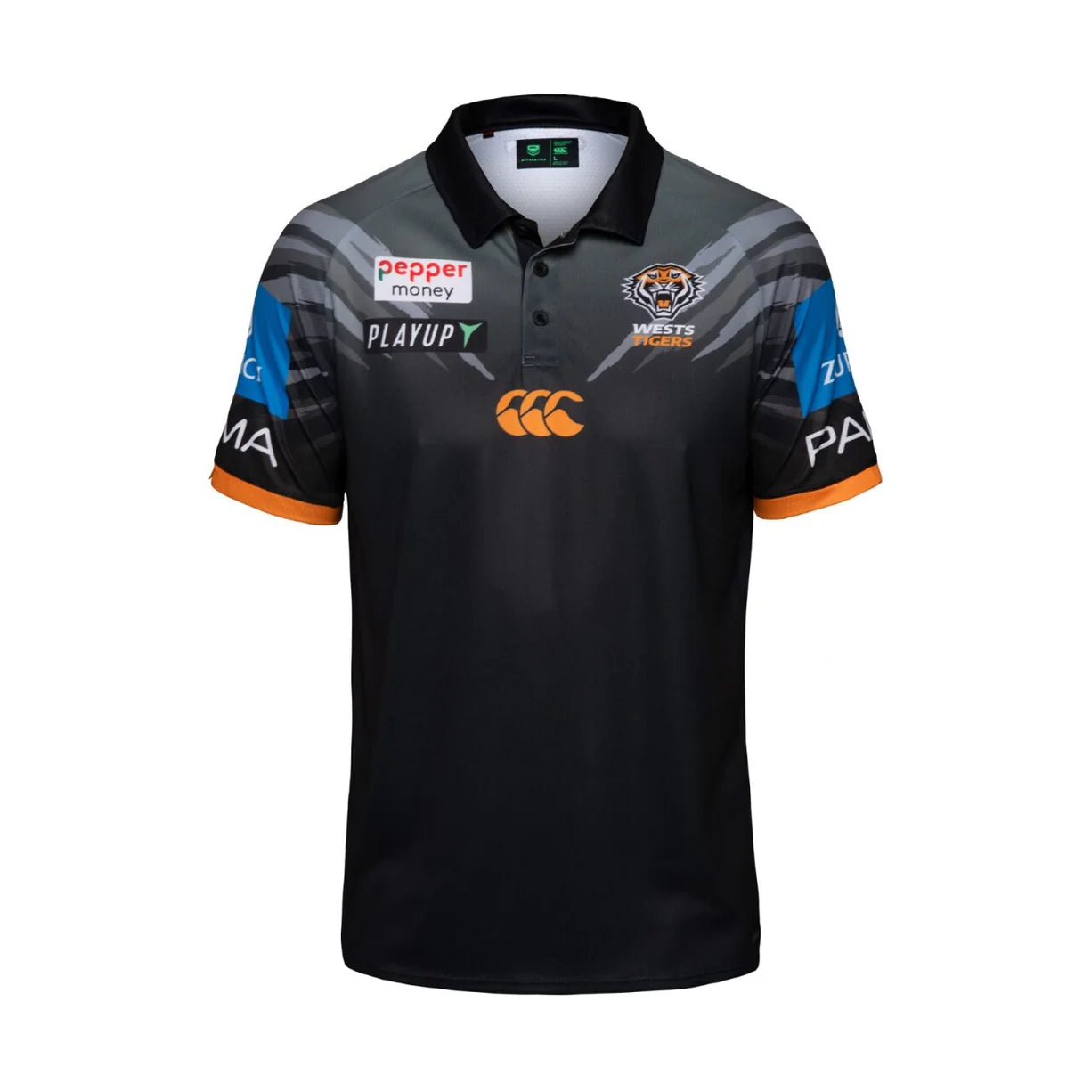 2026 Wests Tigers ADULTS Media Polo