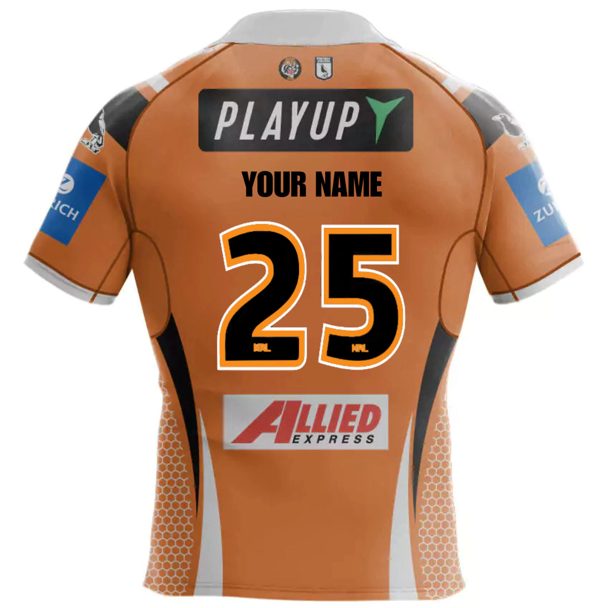2025 Wests Tigers NRL Away Jersey - Mens