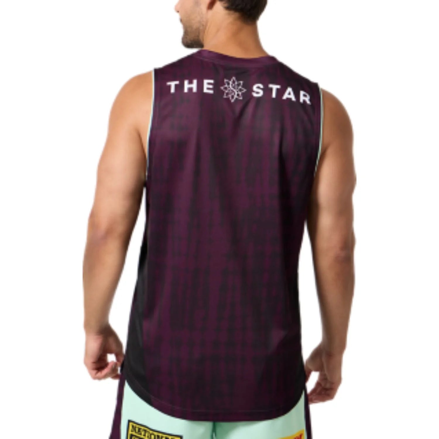 2025 Brisbane Broncos NRL Maroon Training Singlet - Mens