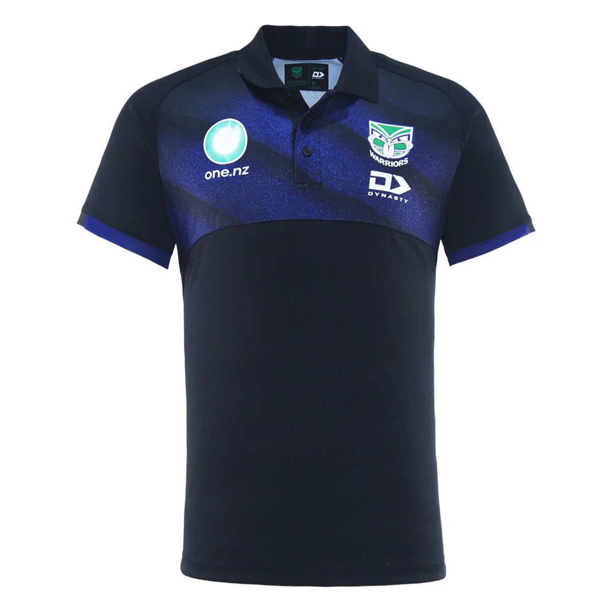 2025 New Zealand Warriors NRL Media Polo - Mens
