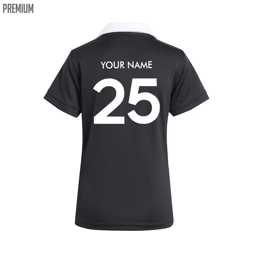 2025 New Zealand All Blacks Rugby Jersey – Womens