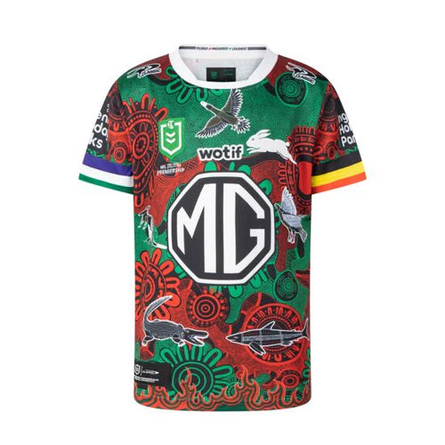 2025 South Sydney Rabbitohs NRL Indigenous Jersey - Youth