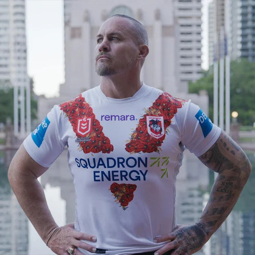 2026 St George Illawarra Dragons ADULTS Anzac Round Jersey