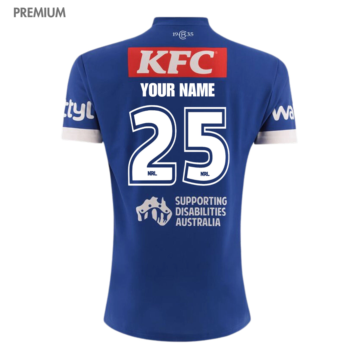 2025 Canterbury Bulldogs NRL Away Jersey - Youth