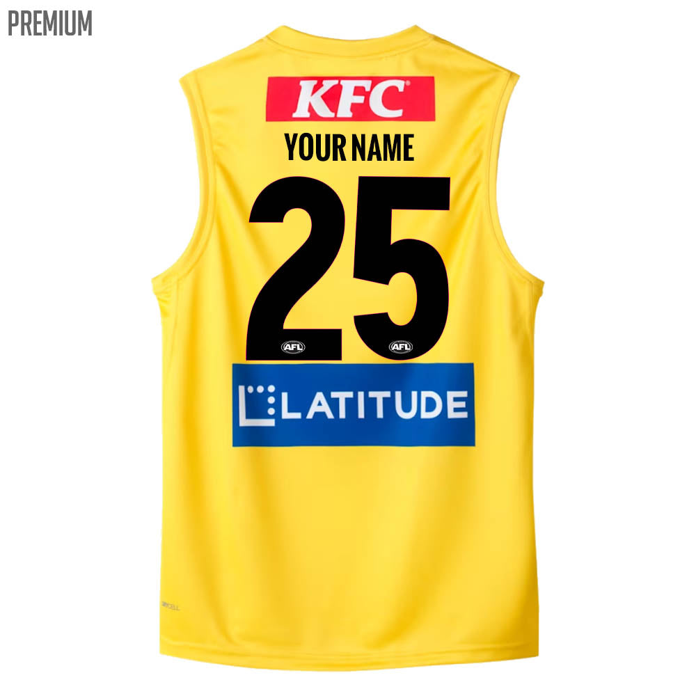 2025 Richmond Tigers AFL Clash Guernsey - Mens