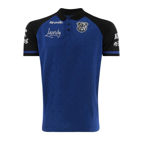 2026 Canterbury Bulldogs ADULTS Media Polo Blue