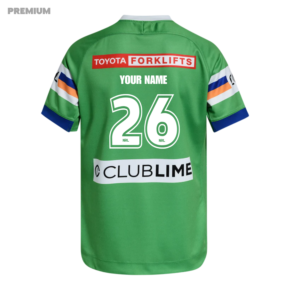2026 Canberra Raiders ADULTS Home Jersey