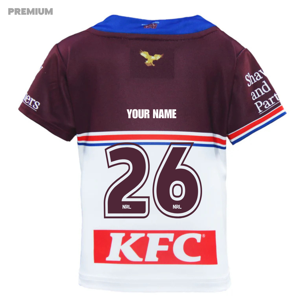 2026 Manly Sea Eagles TODDLER Home Jersey Set