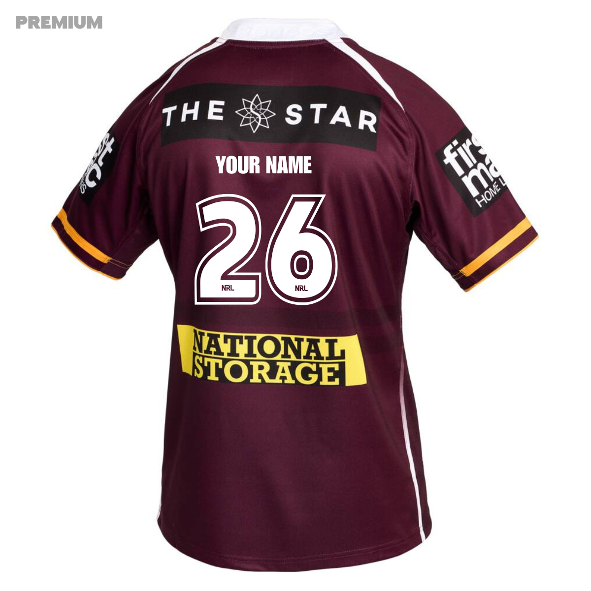 2026 Brisbane Broncos ADULTS Home Jersey