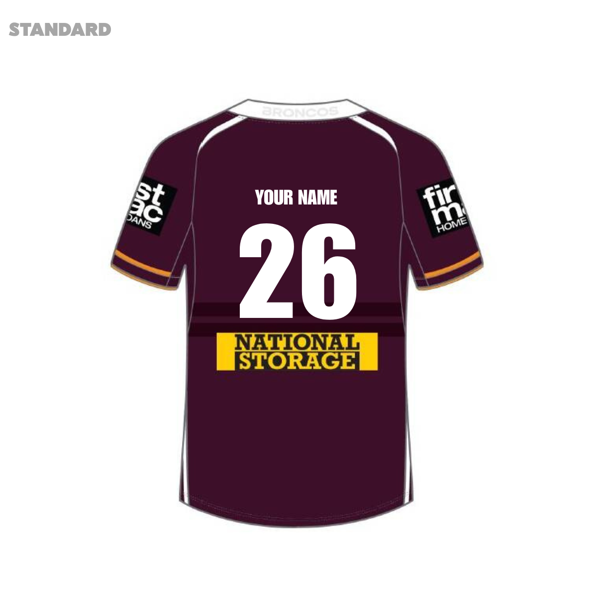 2026 Brisbane Broncos TODDLER Home Jersey