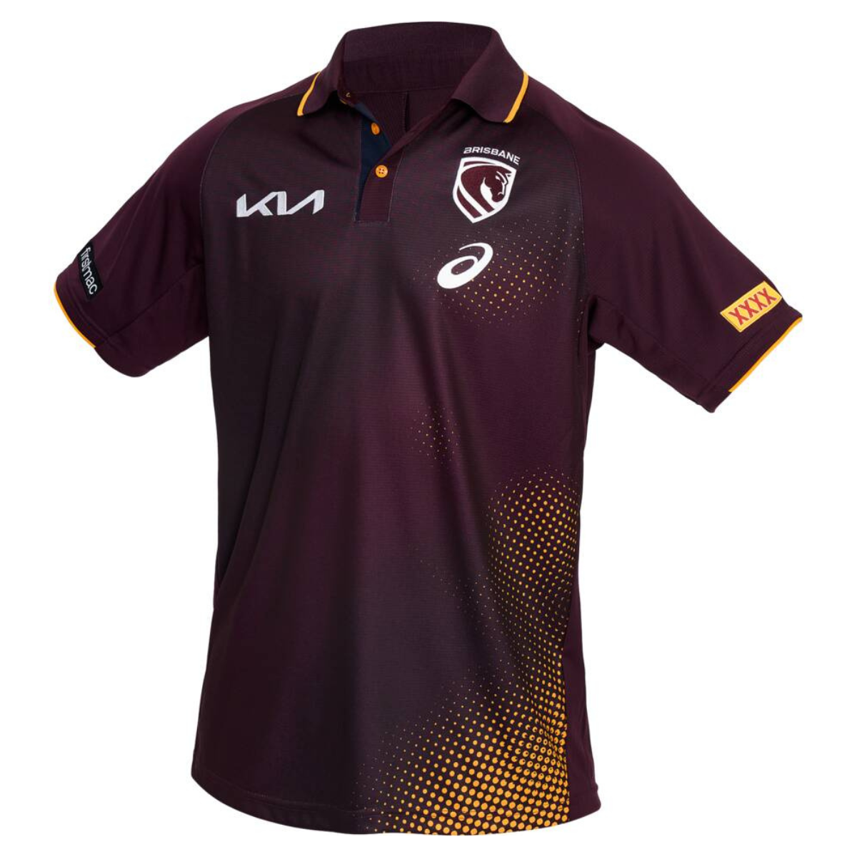 2026 Brisbane Broncos ADULTS Training Polo Maroon