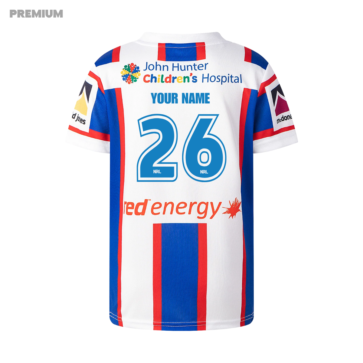2026 Newcastle Knights Kids Away Jersey