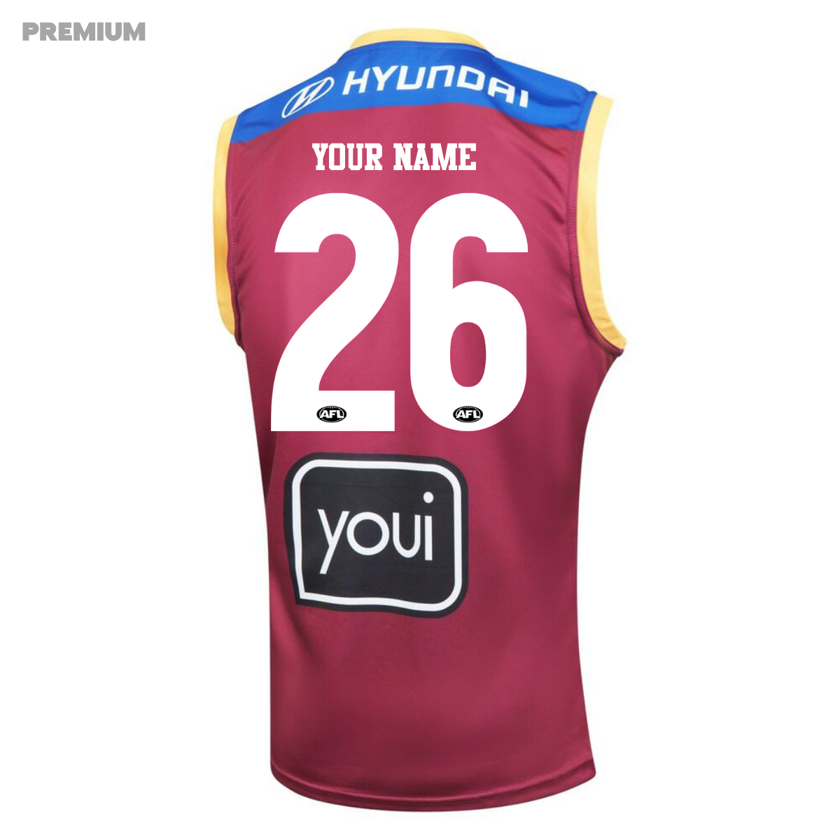 2026 Brisbane Lions KIDS Home Guernsey