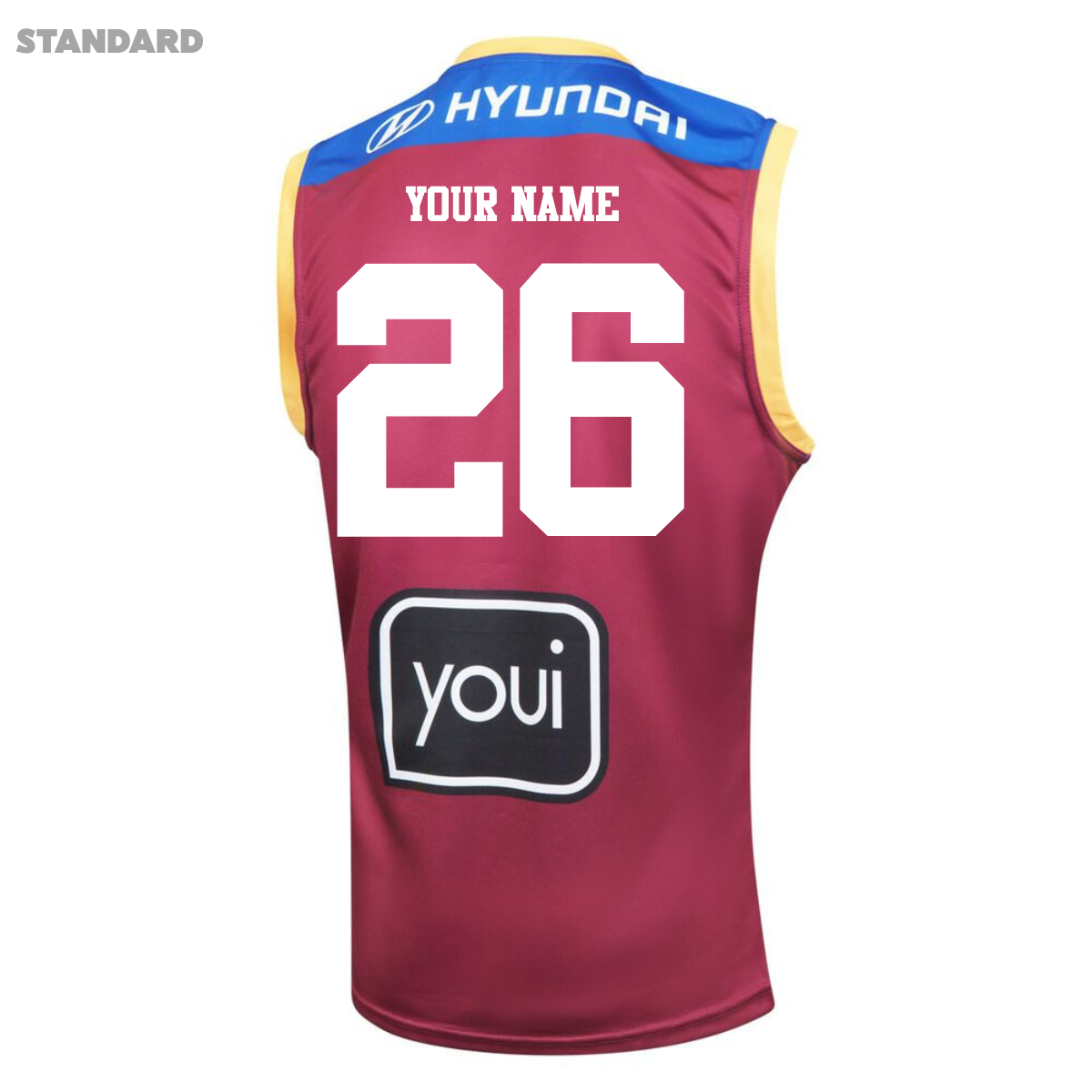 2026 Brisbane Lions KIDS Home Guernsey