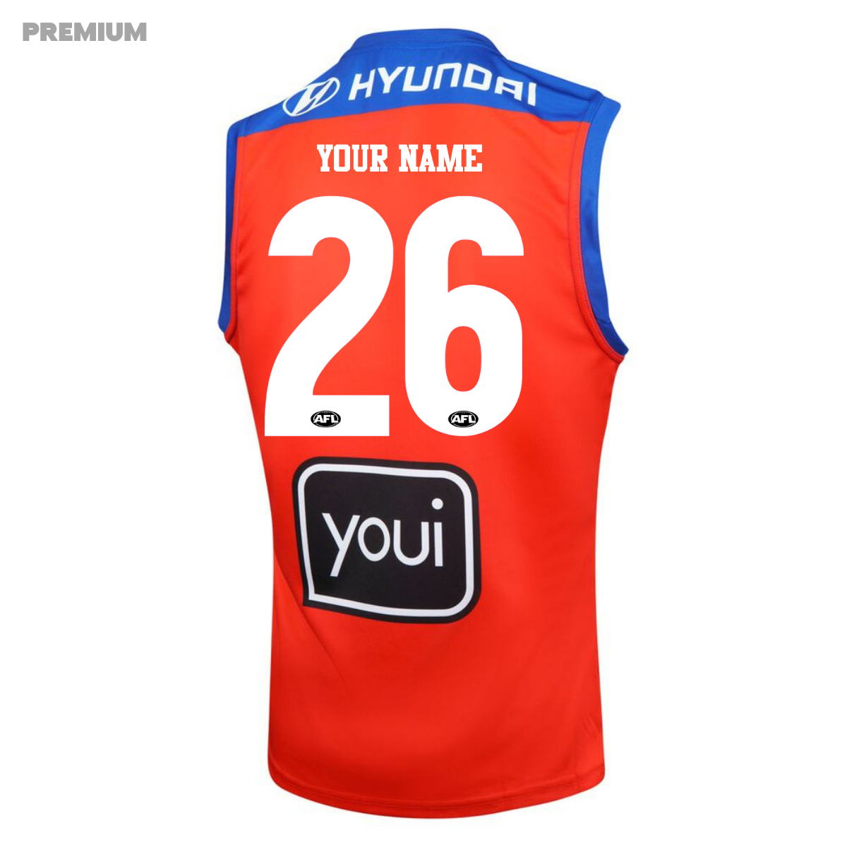 2026 Brisbane Lions KIDS Away Guernsey