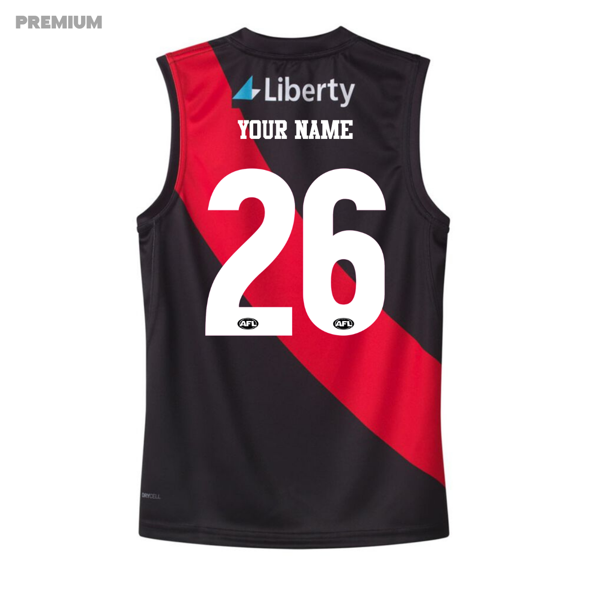 2026 Essendon Bombers KIDS Home Guernsey