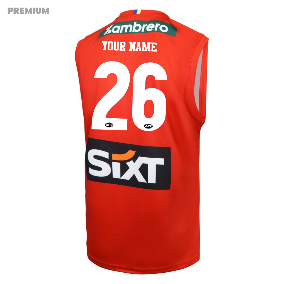 2026 Gold Coast Suns ADULTS Home Guernsey