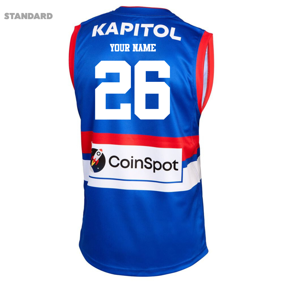 2026 Western Bulldogs ADULTS Home Guernsey