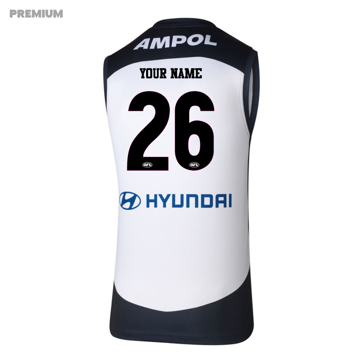 2026 Carlton Blues ADULTS Clash Guernsey