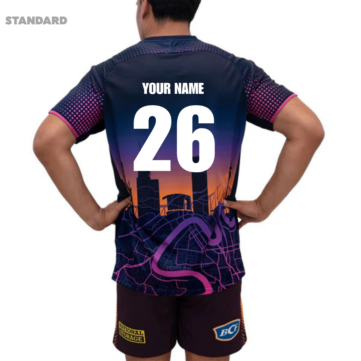 2026 Brisbane Broncos ADULTS Run Out Tee