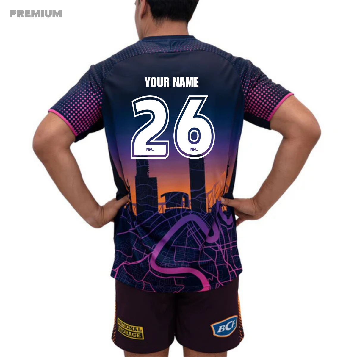 2026 Brisbane Broncos ADULTS Run Out Tee