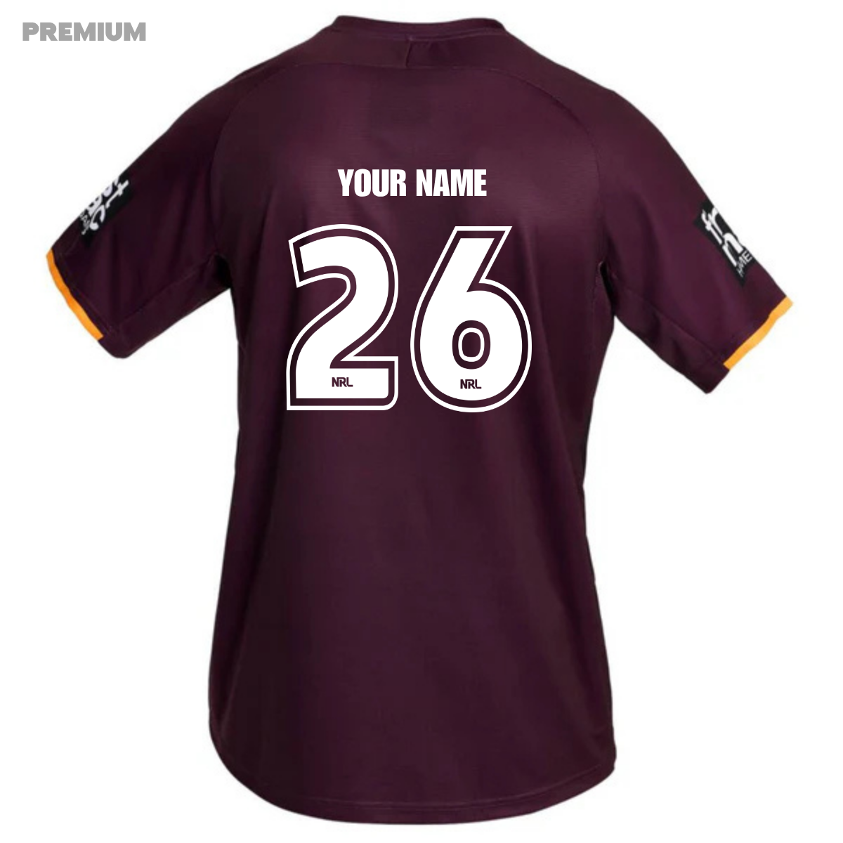 2026 Brisbane Broncos ADULTS Maroon Training Tee