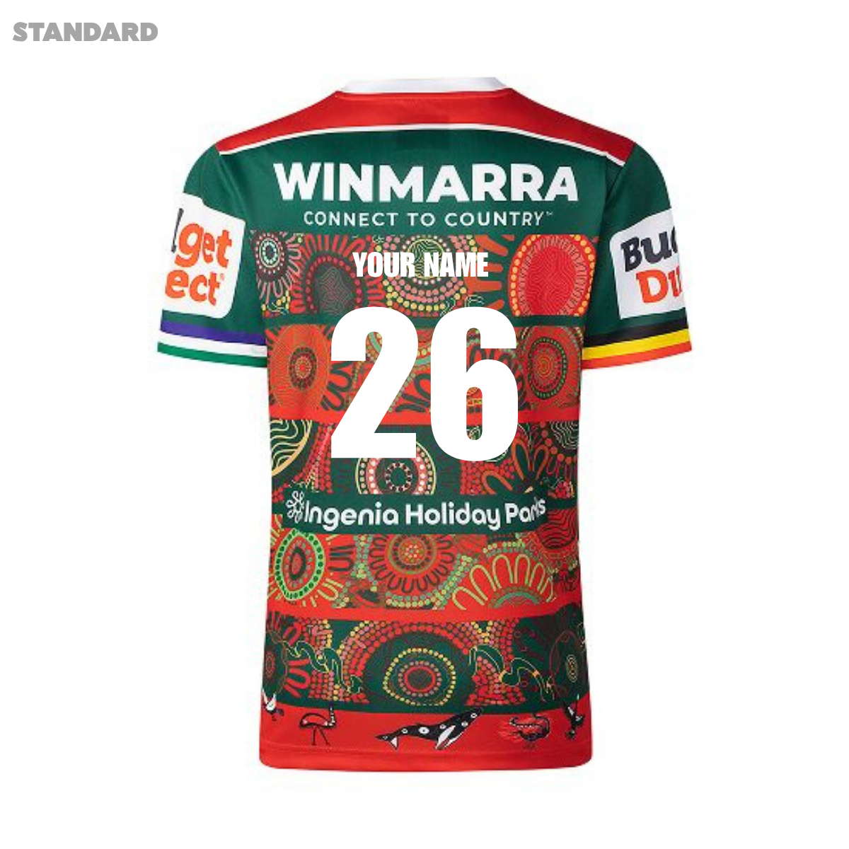 2026 South Sydney Rabbitohs ADULTS Indigenous Jersey