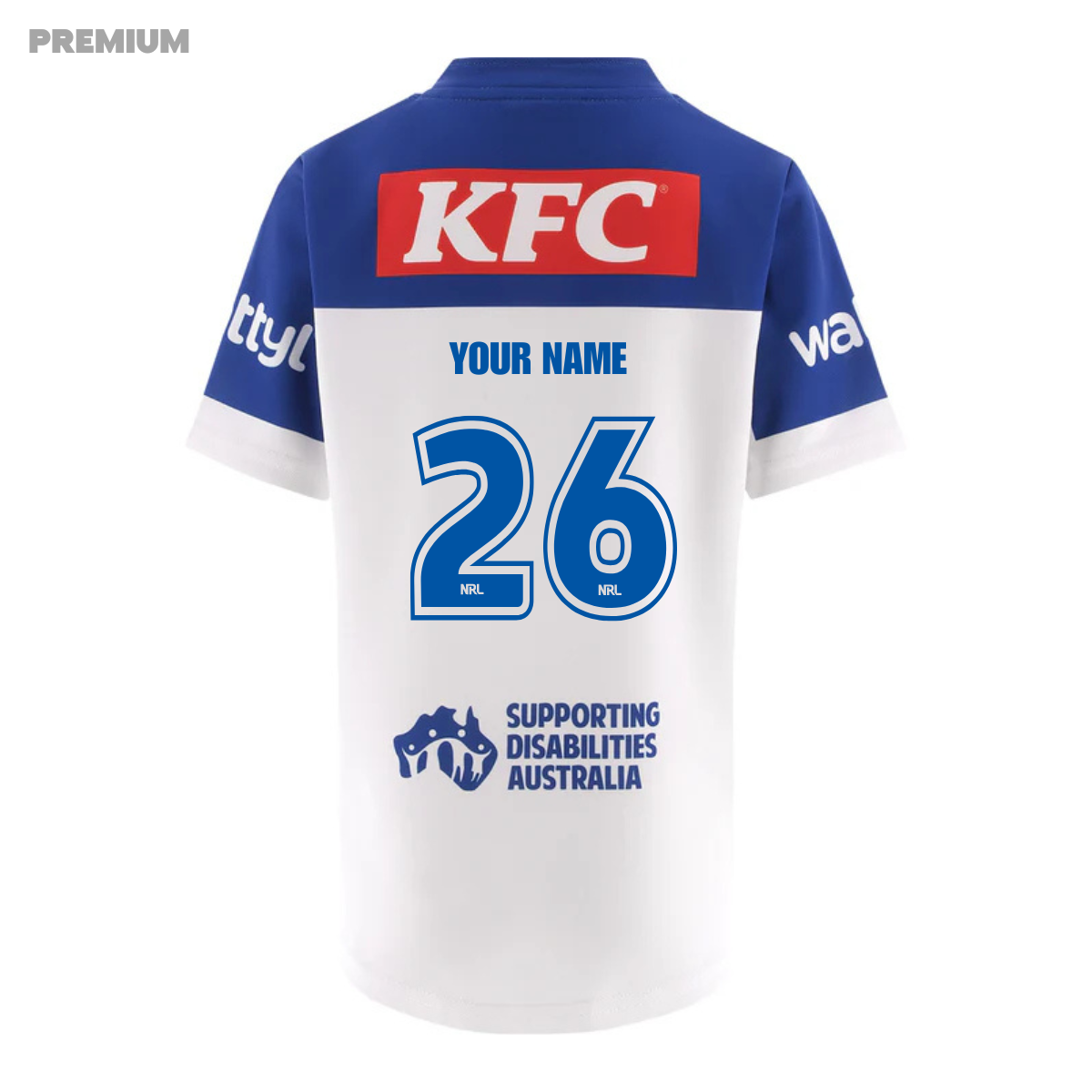 2026 Canterbury Bulldogs KIDS Home Jersey