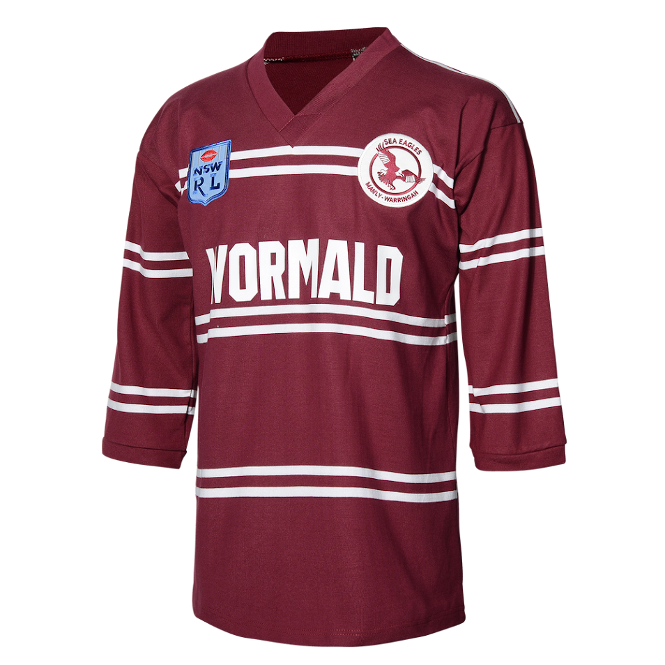 1987 Manly Sea Eagles ADULTS Retro Jersey
