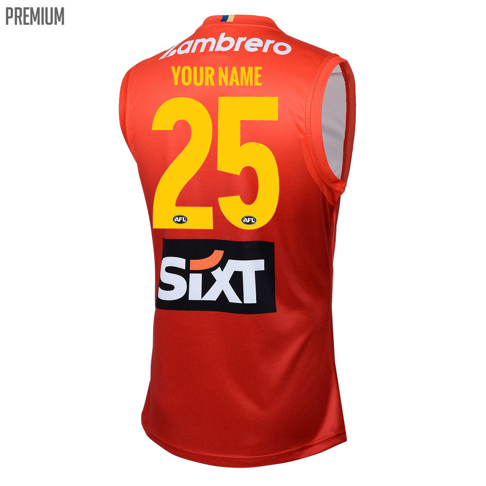 2025 Gold Coast Suns AFL Home Guernsey - Youth