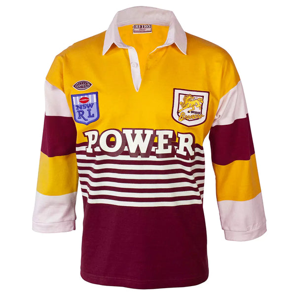 1988 Brisbane Broncos Retro Jersey – Mens
