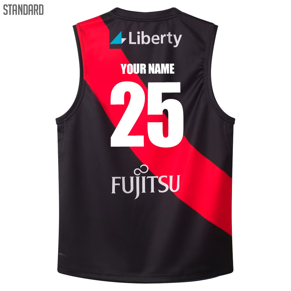 2025 Essendon Bombers AFL Home Guernsey - Youth