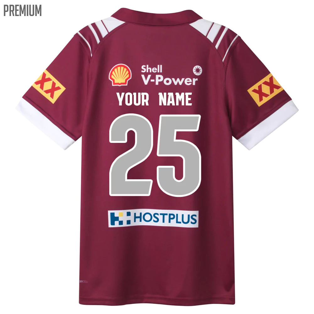 2025 Queensland Maroons NRL State of Origin Jersey - Mens