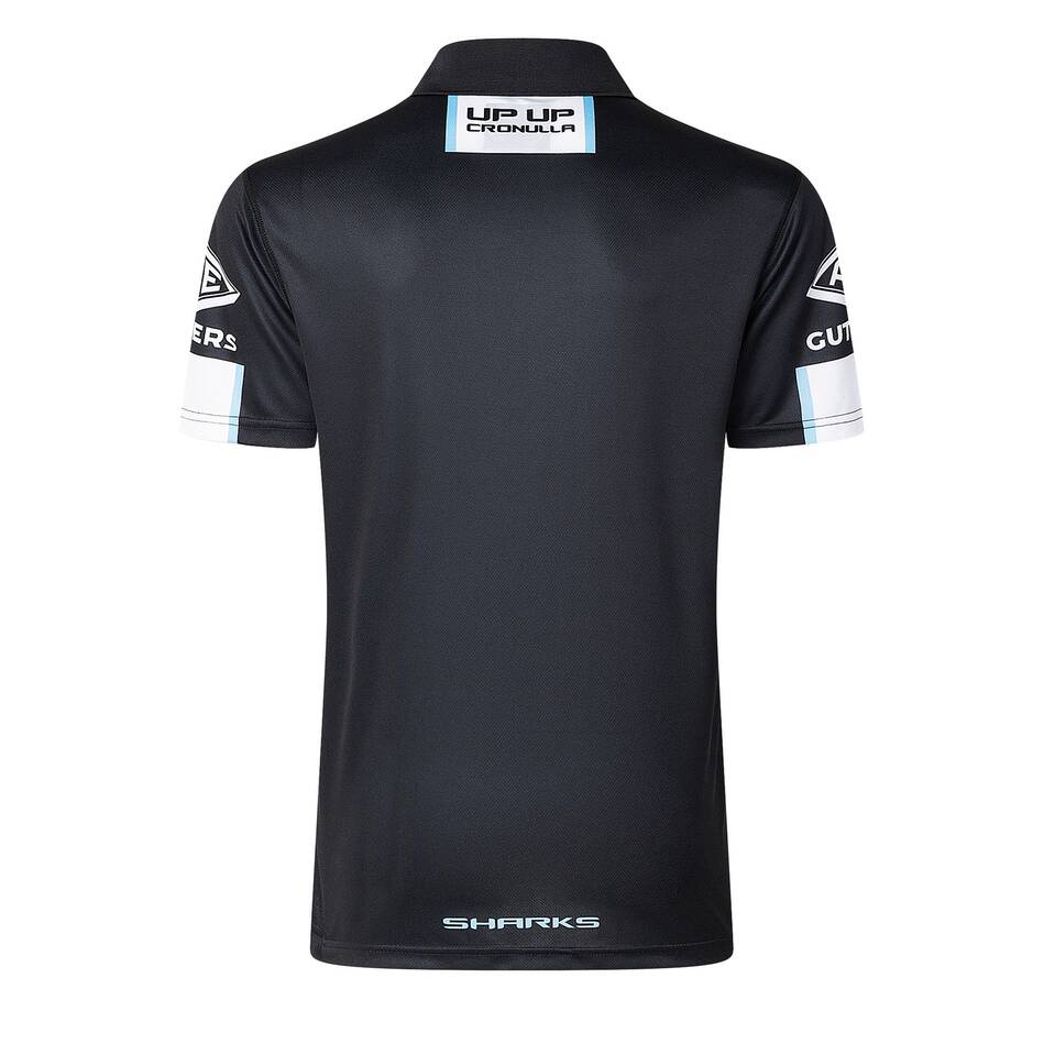 2026 Cronulla Sharks ADULTS Media Polo
