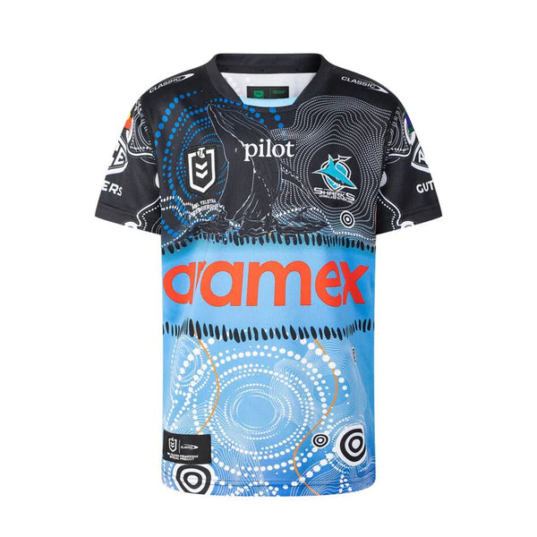 2025 Cronulla Sharks NRL Indigenous Jersey - Toddler